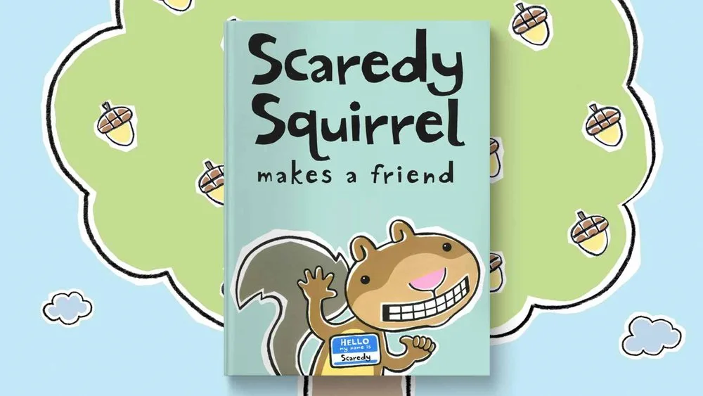 Scaredy Squirrel Makes a Friend 표지